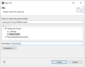 How to write JavaScript in Eclipse IDE - Scientech Easy