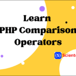Learn all types of comparison operators in PHP.