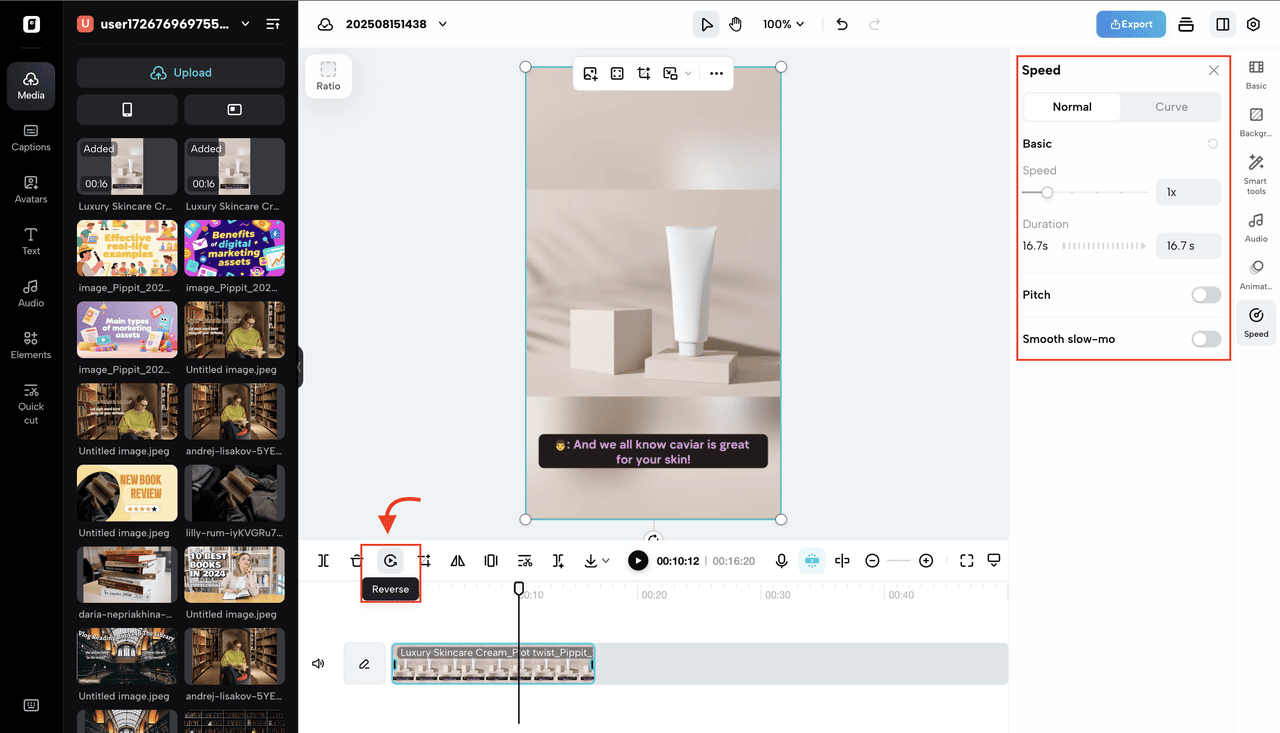 Reverse video