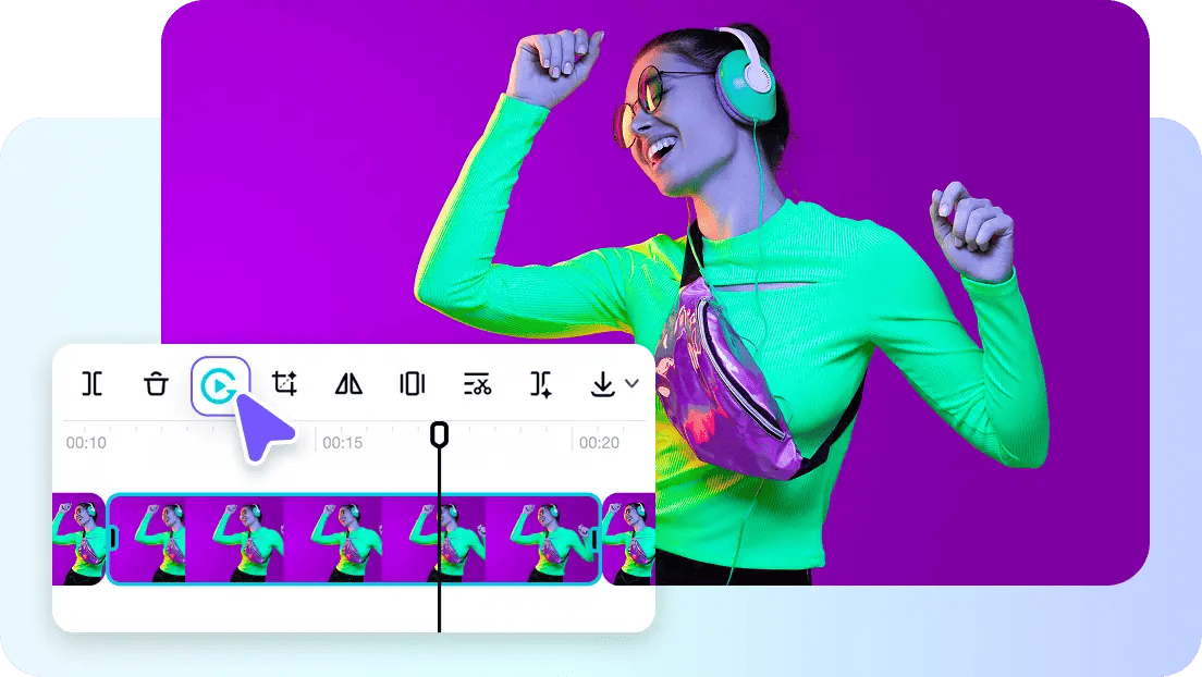 Make videos stand out with video reverser effects.
