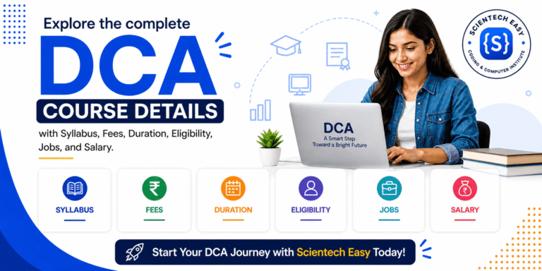 DCA course details: syllabus, fees, eligibility, duration, salary, etc.